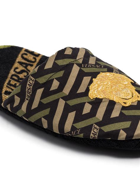 farfetch versace slippers.